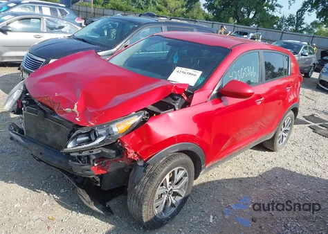 2014 Kia Sportage Lx z USA, uszkodzony, nr VIN KNDPB3AC8E7617289